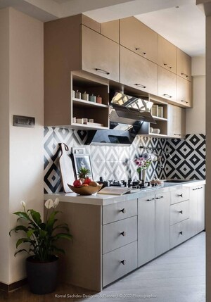 Kitchen in 4 BHK Apartment at Godrej Bayview Vashi, Vashi Sector 9 – for Sale