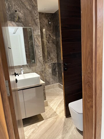 Bathroom in 3 BHK Builder Floor at Punjabi Bagh West – for Sale