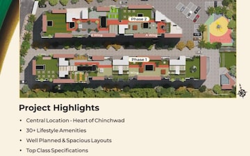 3 BHK Apartment For Sale in SPB Palaash Aayush, Chinchwad