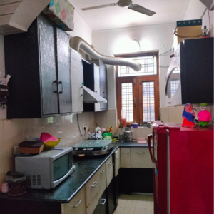 Kitchen in 2 BHK Builder Floor at New Industrial Township 1 – for Sale