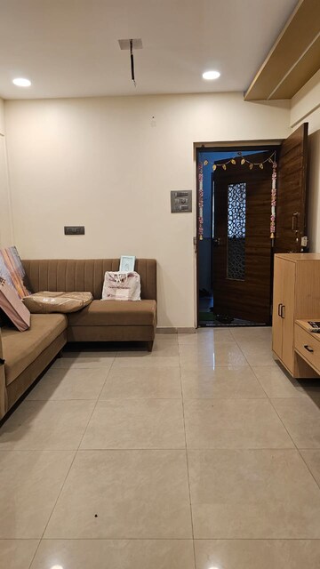 Living Room in 1 BHK Apartment at Vakratunda Residency, Dhokali – for Sale
