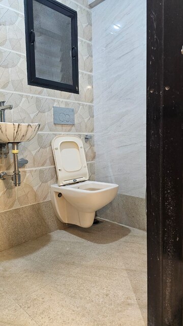 Bathroom in 1 BHK Apartment at Vakratunda Residency, Dhokali – for Sale