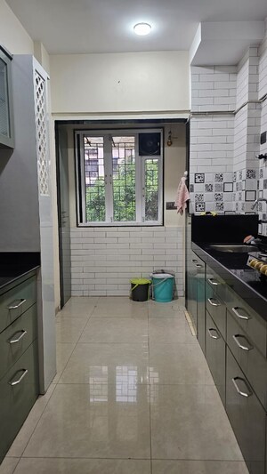 Balcony in 1 BHK Apartment at Vakratunda Residency, Dhokali – for Sale