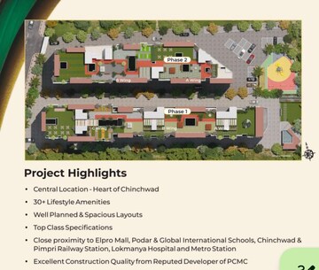 Master Plan in 2 BHK Apartment at SPB Palaash Aayush, Chinchwad – for Sale