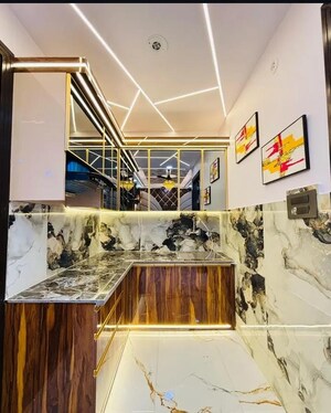 Kitchen in 3 BHK Builder Floor at Sector 32 – for Sale