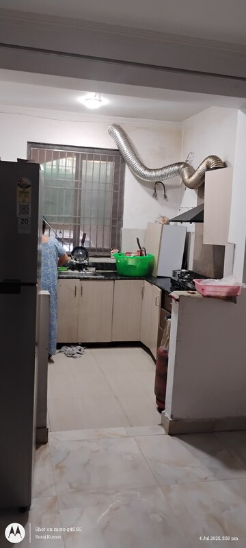 Kitchen in 3 BHK Apartment at Supertech Ecovillage I, Sector 1 Greater Noida – for Rent