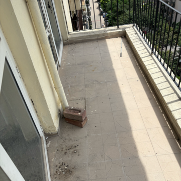Balcony in 3 BHK Apartment at Piedmont Taksila Heights, Sector 37c – for Rent