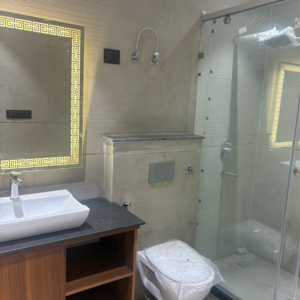 Bathroom in 4 BHK Builder Floor at Srishti Greenfield Homes, Sector 42 – for Sale