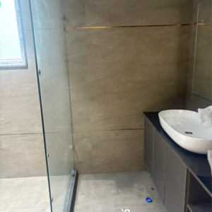 Bathroom in 4 BHK Builder Floor at Srishti Greenfield Homes, Sector 42 – for Sale