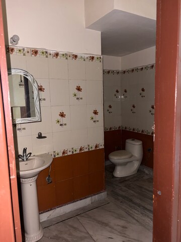 Bathroom in 2 BHK Builder Floor at Sector 02 – for Rent