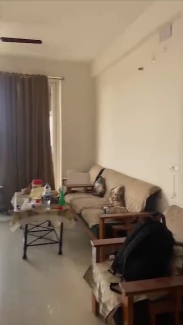 Living Room in 3 BHK Apartment at Omaxe Royal Residency Faridabad, Sector 79 – for Rent