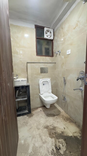 Bathroom in 2 BHK Builder Floor at Chattarpur – for Rent