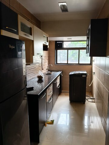 Kitchen in 1 BHK Apartment at Rudransh CHS, Seawoods – for Rent