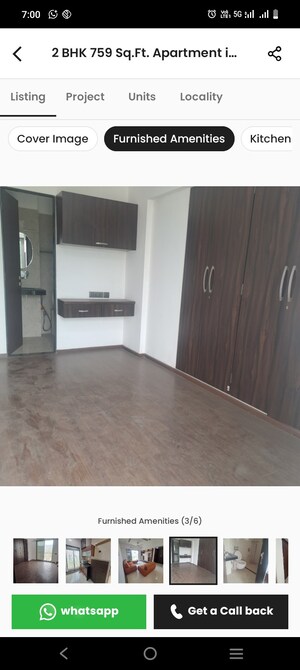 Room in 2 BHK Apartment at Dedhia El Canto, Ghodbunder Road – for Sale
