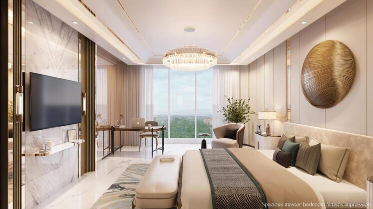 Bedroom, thane west 3.5 Bedroom 1343 Sq.Ft. Apartment In Thane West Thane 8975207