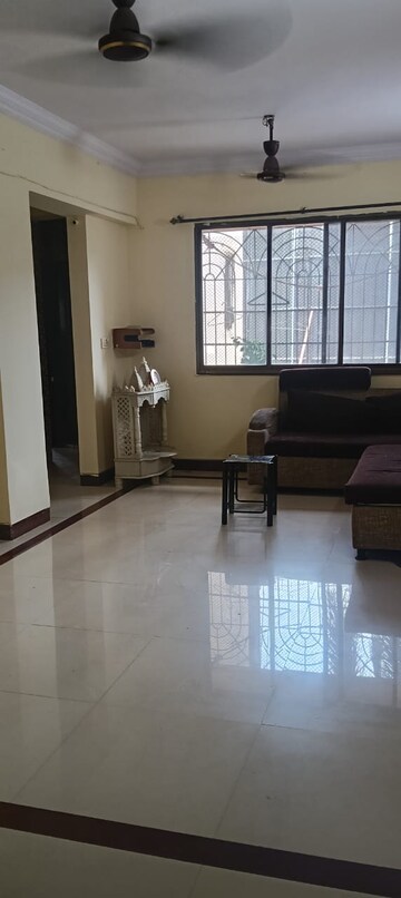 Living Room in 3 BHK Apartment at Kopar Khairane – for Rent