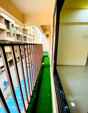 Balcony in 1 BHK Apartment at Topaz Heights, Morya Nagar – for Sale