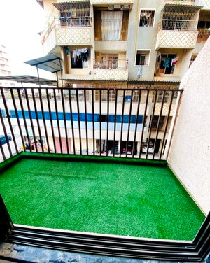 Balcony in 1 BHK Apartment at Topaz Heights, Morya Nagar – for Sale