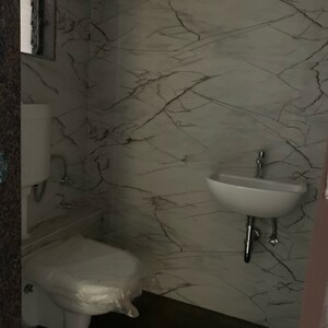 Bathroom in 1 BHK Apartment at Shila Bina Apartments, Eksar – for Sale