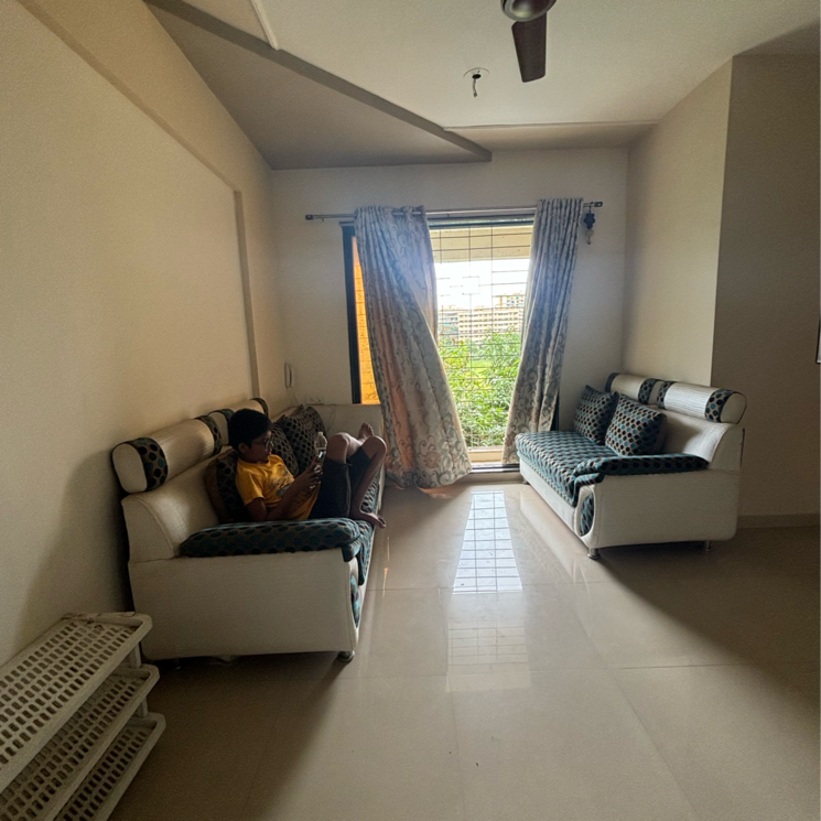 Living Room, charms-paradise 2 Bedroom 880 Sq.Ft. Apartment In Ghotsai Thane 8975263