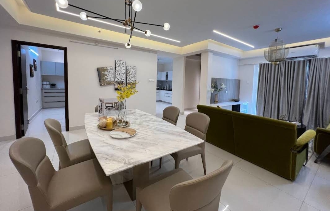 3 BHK Apartment For Rent in My Home Tarkshya