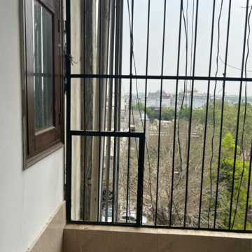 Balcony in 1 BHK Builder Floor at Saket – for Rent