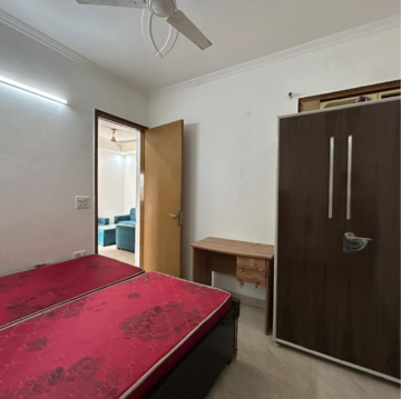 Bedroom in 1 BHK Builder Floor at Saket – for Rent