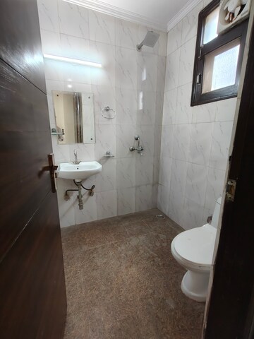 Attached Bathroom in 2 BHK Builder Floor at Chattarpur – for Rent