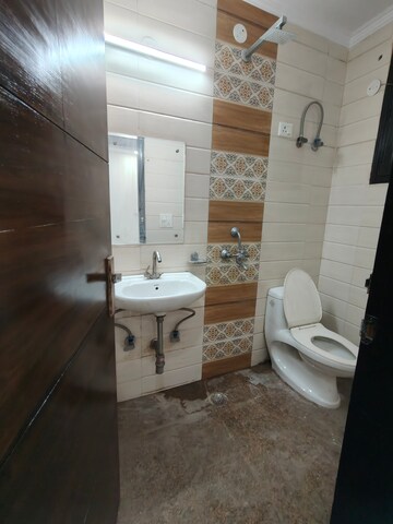 Bathroom in 2 BHK Builder Floor at Chattarpur – for Rent