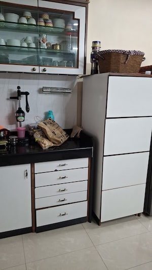 Kitchen in 3 BHK Apartment at Mukund Nagar – for Sale