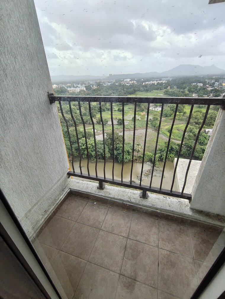 Balcony, marathon-nexzone 2.5 Bedroom 908 Sq.Ft. Apartment In New Panvel Navi Mumbai 8975337