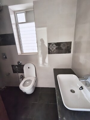 Bathroom in 2.5 BHK Apartment at Marathon Nexzone, New Panvel – for Sale