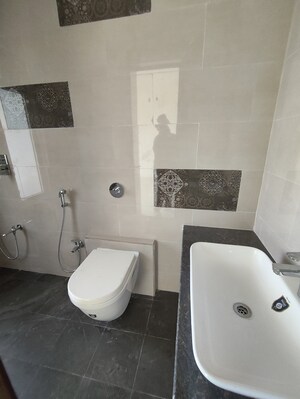 Bathroom in 2.5 BHK Apartment at Marathon Nexzone, New Panvel – for Sale