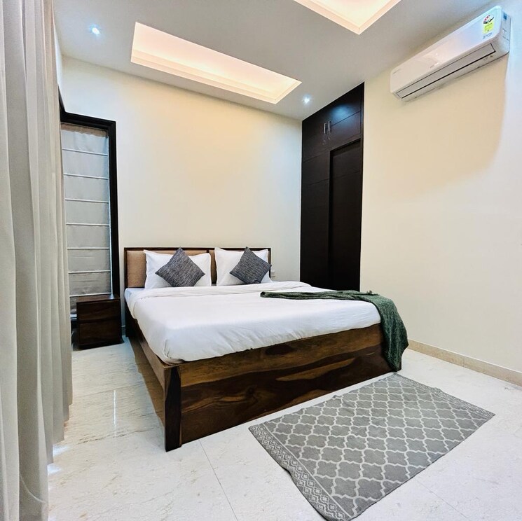 Bedroom, ansal-sushant-apartments 3 Bedroom 2100 Sq.Ft. Builder Floor In Sushant Lok I Gurgaon 8975342
