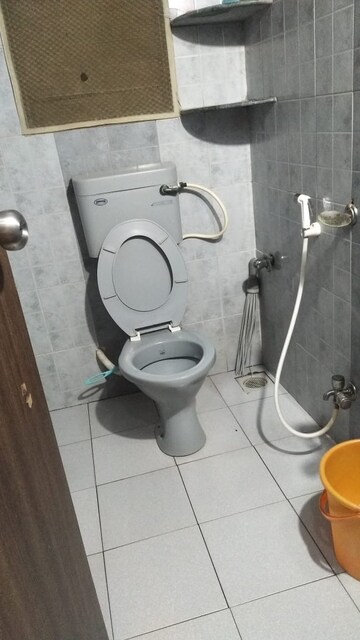 Bathroom in 2 BHK Apartment at China Link Apartment, Malad West – for Rent