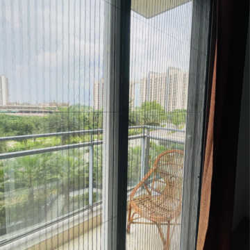 Balcony in 3 BHK Apartment at Shalimar Belvedere Court, Malesemau – for Rent