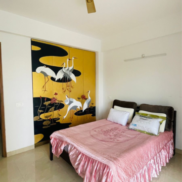 Bedroom in 3 BHK Apartment at Shalimar Belvedere Court, Malesemau – for Rent