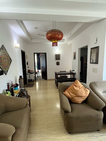 Living Room in 3.5 BHK Apartment at 3C Lotus Boulevard, Sector 100 – for Rent