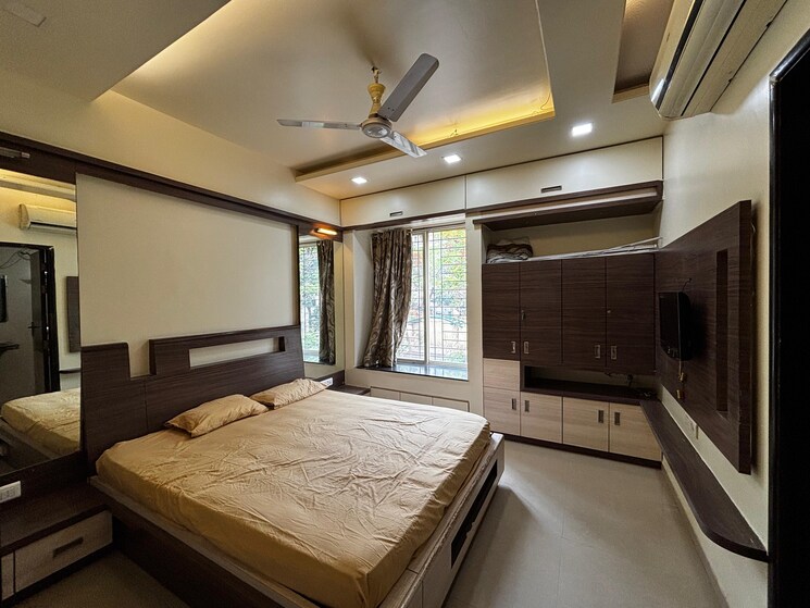 Bedroom, goel-ganga-mohammad-wadi 2 Bedroom 1100 Sq.Ft. Apartment In Mohammadwadi Pune 8975415