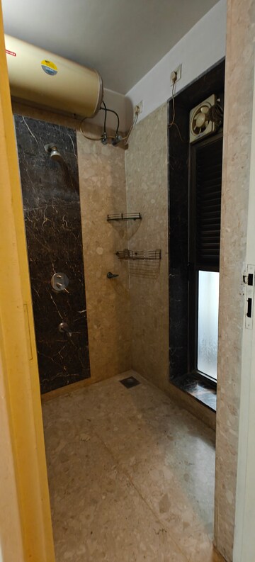 Bathroom in 2.5 BHK Apartment at Kalpataru Aura, Ghatkopar West – for Rent
