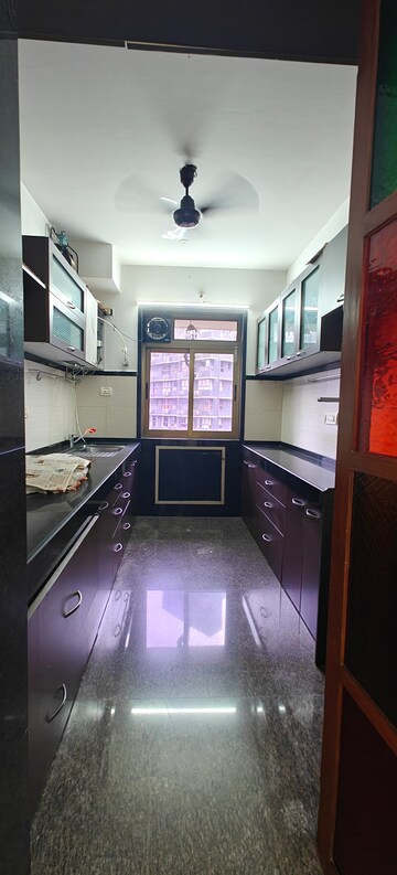 Kitchen in 2.5 BHK Apartment at Kalpataru Aura, Ghatkopar West – for Rent