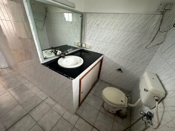 Bathroom in 4 BHK Builder Floor at Sunder Nagar – for Rent