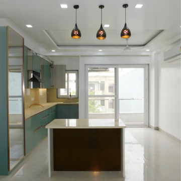 Kitchen in 4 BHK Builder Floor at Vasant Kunj – for Rent