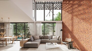 Living Room in 6 BHK Penthouse at Lodha Bellagio, Powai – for Sale