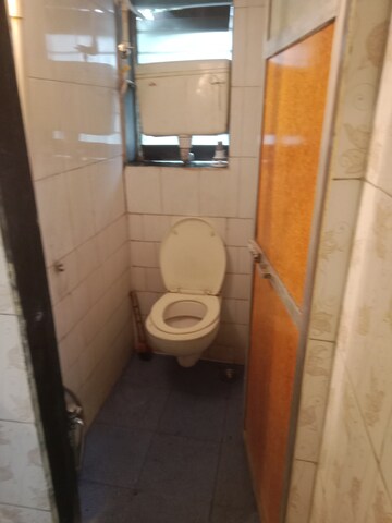 Bathroom in 1 BHK Apartment at Satya Vijay CHS, Bhandup West – for Rent