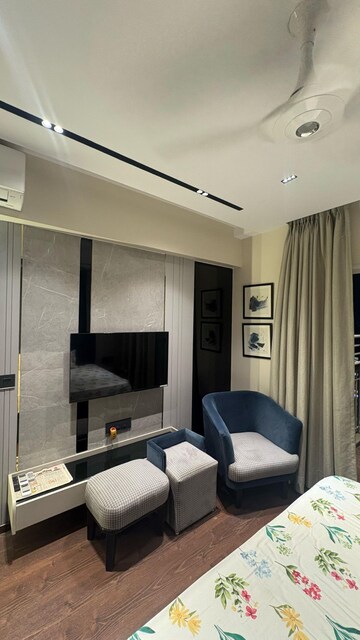 Living Room in 3 BHK Apartment at Experion Capital, Vibhuti Khand – for Rent