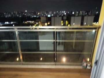 Balcony in 1 BHK Apartment at Amanora Adreno Towers, Hadapsar – for Rent