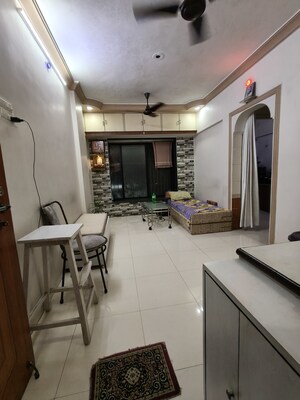 Kitchen in 1 BHK Apartment at New Sai Shrushti Complex, Mira Road – for Sale