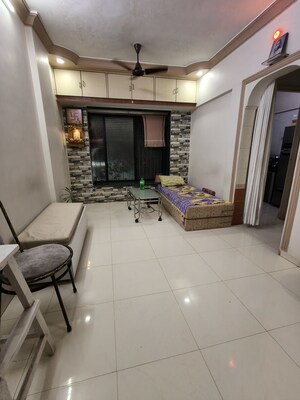 Kitchen in 1 BHK Apartment at New Sai Shrushti Complex, Mira Road – for Sale