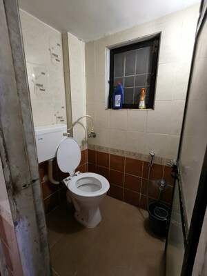 Bathroom in 1 BHK Apartment at New Sai Shrushti Complex, Mira Road – for Sale